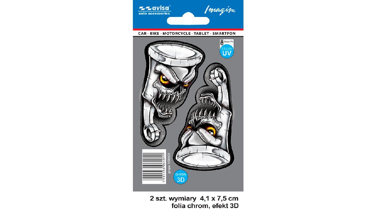 Autocollant+AutoTattoo+Angry+Valves+3D+Chrome+-+4%2C1+x+7%2C5+cm